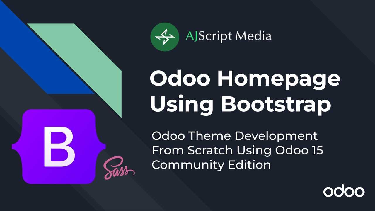 Odoo 15 Website Homepage Using Bootstrap